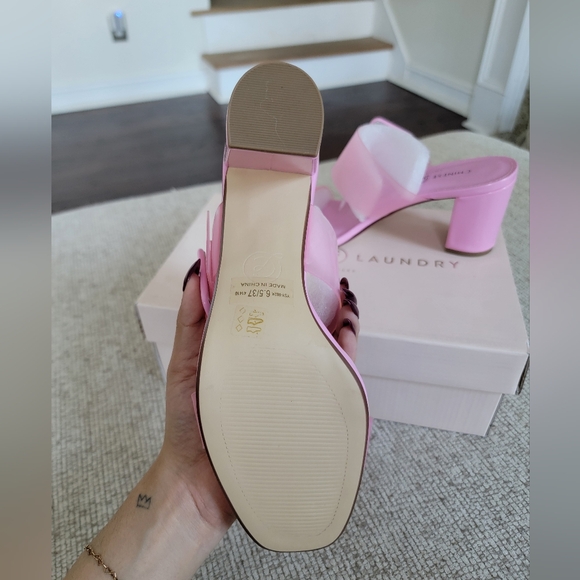 Chinese Laundry Stylish Pink Block Heels NWB - Picture 7 of 8